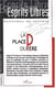 La place du père (édition 2001)