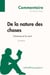 De la nature des choses de Lucrèce - l'homme et la mort
