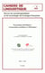 CAHIERS DE LINGUISTIQUE Tome 39/2 : dynamiques plurilingues : transpositions politiques et didactiques