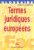 Termes juridiques europeens