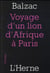 Le voyage d'un lion d'Afrique à Paris