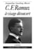 C.F.RAMUZ, A VISAGE DECOUVERT