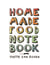 Home made food notebook