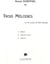 Melodies (3) --- mezzo ou tenor et piano