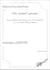 Un soleil jaune, partition pour mezzo-soprano et dix instruments (conducteur) : sur un texte d'Etel Adnan
