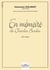 En mémoire de Charles Bordes pour orgue