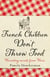 French children don't throw food