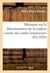 Memoire sur la determination de la surface courbe des ondes lumineuses - dans un milieu dont l'elast