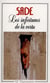Infortunes de la vertu (les)