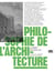 Philosophie de l'architecture