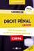 Cours de droit pénal : tout le programme en 80 fiches (édition 2023)