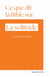 Ce que dit la Bible sur... Tome 37 : La solitude