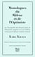 Monologues du râleur et de l'optimiste
