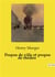 Propos de ville et propos de theatre