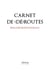 Carnet de (dé)routes