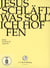Jesus schlaeft, was soll ich hoffen - DVD
