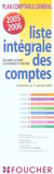 Liste integrale des comptes (edition 2005/2006)