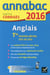 Annabac - anglais - terminale (édition 2016)