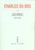 Journal 1920-1925