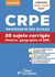 Histoire, géographie et EMC : CRPE 2024-2025 - 20 sujets corrigés - annales 2023 incluses