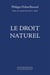 Le droit naturel