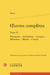 Oeuvres complètes Tome 2 : Protagoras - Euthydème - Gorgias - Ménexène - Ménon - Cratyle