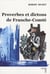 Proverbes et dictons de franche-comté
