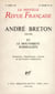 La nouvelle revue francaise t.172 - andré breton,1896-1966 - et le mouvement surréaliste