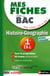 MES FICHES ABC DU BAC Tome 24 : histoire-géographie - 1re ES-L