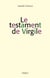 Le testament de virgile