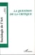 La question de la critique