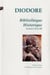Bibliothèque historique Tome 1 à 3