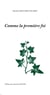 Comme la première foi : Méditer et Prier