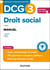 DCG 3 : Droit social - Manuel (édition 2026/2027)