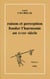 Raison et perception - fonder l'harmonie au XVIII siècle