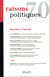 Revue raisons politiques n.70 : spectres d'Arendt