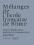 MEFRIM n.137-1 : Italie et Méditerranée modernes et contemporaines (édition 2025)