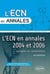 Annales de l'ECN 2004 et 2006