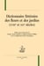 Dictionnaire littéraire des fleurs et des jardins (XVIIIe et XIXe siècles)