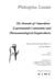 Revue Philosophia scientiae n.19/3 : les limites du naturalisme : entre contrainte expérimentale et exigence phénoménologique