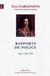 Rapports de police Tome 1 - 1697-1702