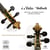 Musique pour 2 violons désaccordés et basse continue