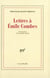Lettres a emile combes