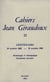 CAHIERS JEAN GIRAUDOUX Tome 11