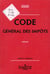 Code général des impôts, annoté (édition 2020)