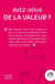 Avez-vous de la valeur ?
