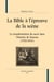 La Bible à l'épreuve de la scène - la transformation du sacré dans l'histoire de Samson (1702-1816)