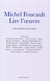 Michel Foucault - lire l'oeuvre