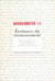 ECRITURES DU RESSASSEMENT