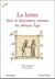 La lettre dans la littérature romane du moyen âge